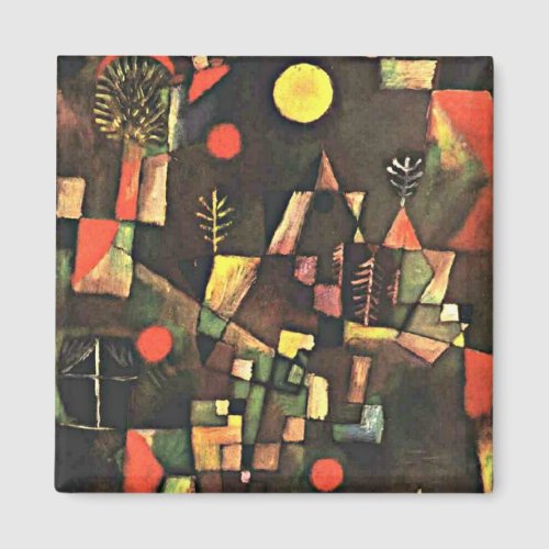 Klee _ Full Moon Magnet