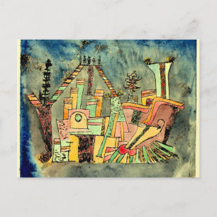 Klee - Garden on Debris Postcard