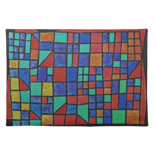 Klee _ Glass Facade Cloth Placemat