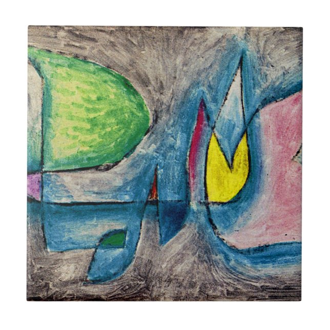 Klee - Group of Trees Tile (Front)