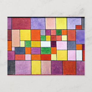 Klee - Harmony of Northern Flora Postcard