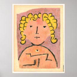 Klee - Head of a Child Poster