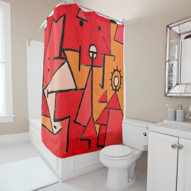 Klee - Heat Shower Curtain (In Situ)