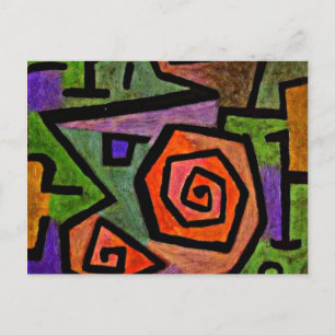 Klee - Heroic Roses Postcard
