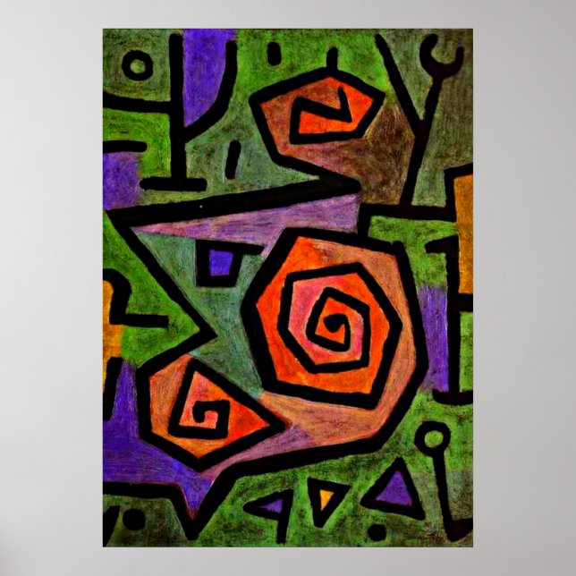 Klee - Heroic Roses Poster (Front)