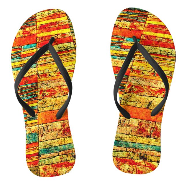 Klee - Highway and Byways Flip Flops (Footbed)