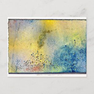 Klee - Hot Evening in the Harbor Postcard