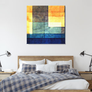 Klee - House on the Water Canvas Print