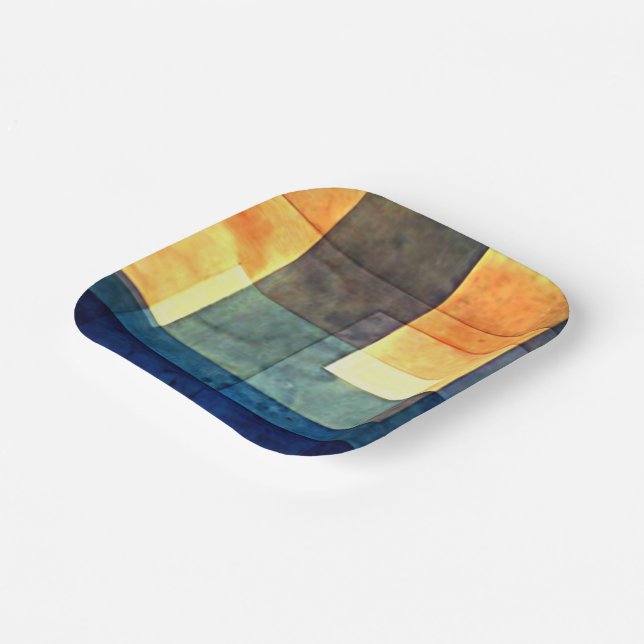 Klee - House on the Water Paper Plates (Angled)