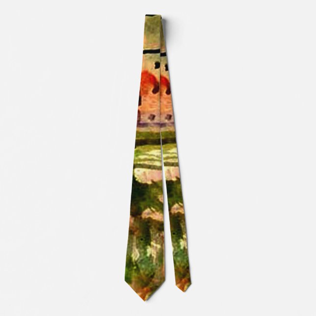 Klee - Houses Near the Gravel Pit Neck Tie (Front)