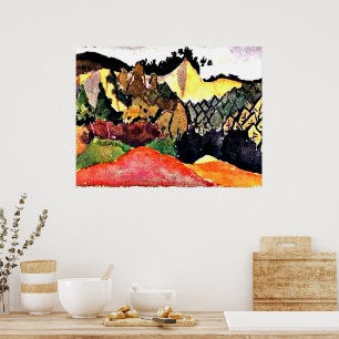 Klee - In the Quarry Poster