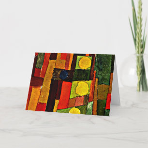 Klee - In the Style of Kairouan, Card