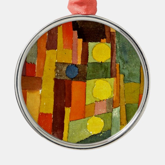 Klee - In the Style of Kairouan Metal Ornament (Front)