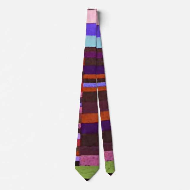 Klee - Individualized Altimetry of Stripes-1930 Tie (Front)