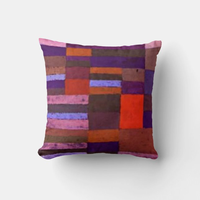 Klee - Individualized Altimetry Throw Pillow (Front)