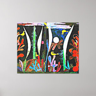 Klee - Landscape with Yellow Birds Canvas Print