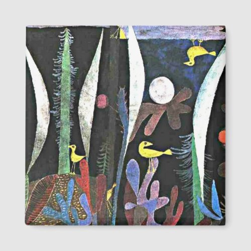 Klee _ Landscape with Yellow Birds Magnet