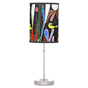 Klee - Landscape with Yellow Birds Table Lamp