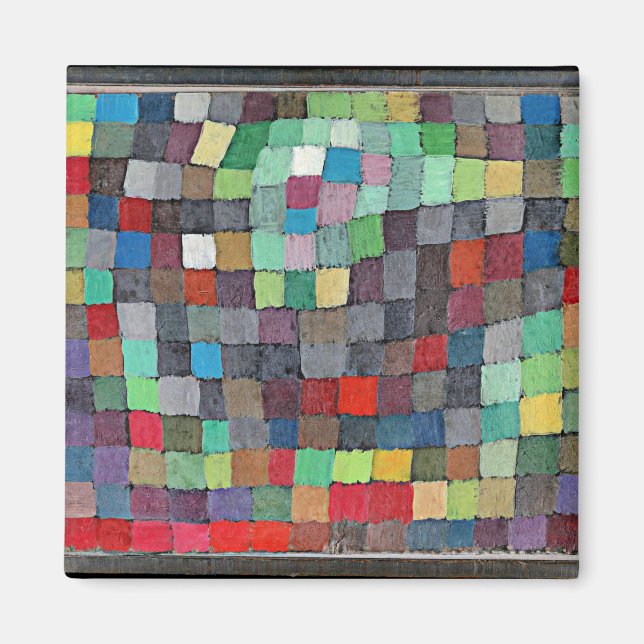 Klee - May Picture, abstract art,   Magnet (Front)
