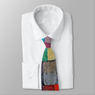 Klee - May Picture, abstract art,   Neck Tie