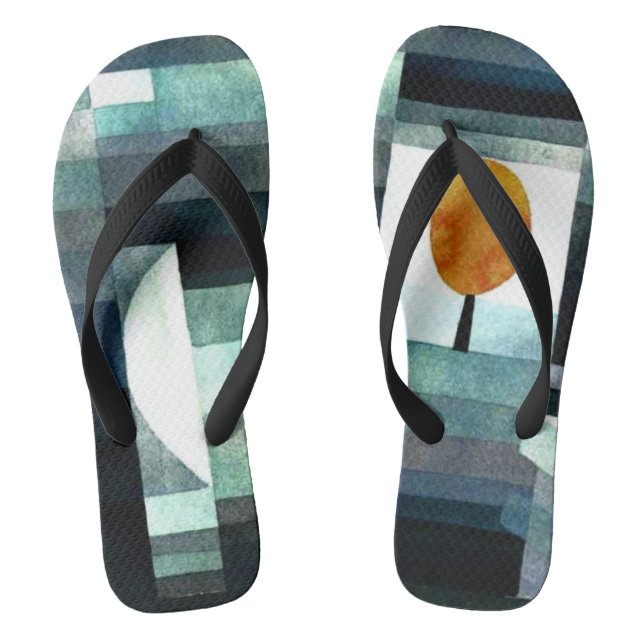 Klee - Messenger of Autumn Flip Flops (Footbed)