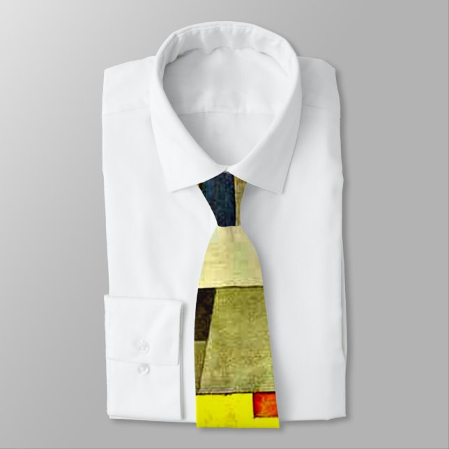Klee - Monument-1929 2 Neck Tie (Tied)