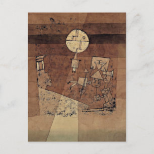 Klee - Moon Play, Postcard