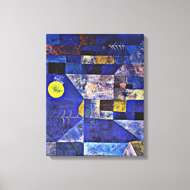 Klee - Moonlight Canvas Print (Front)