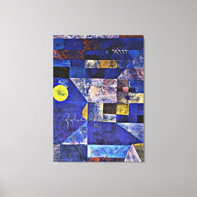 Klee - Moonlight Canvas Print (Front)