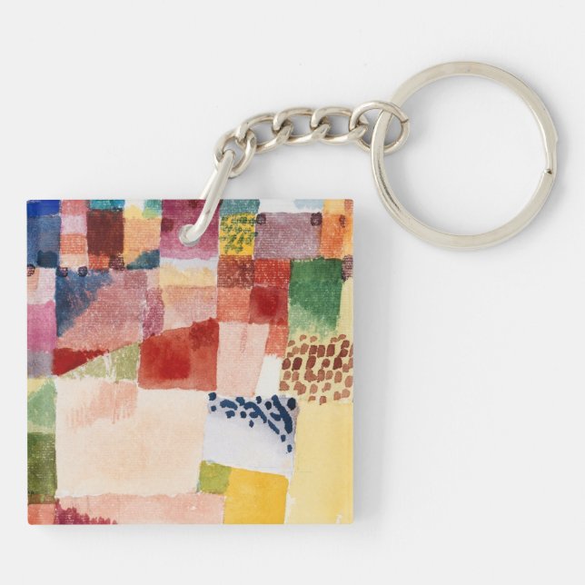 Klee - Motif from Hammamet Keychain (Back)