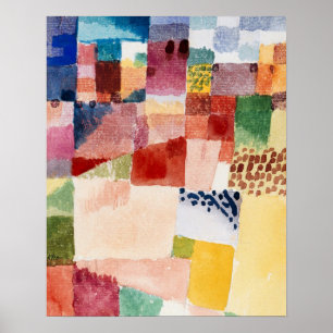 Klee - Motif from Hammamet Poster