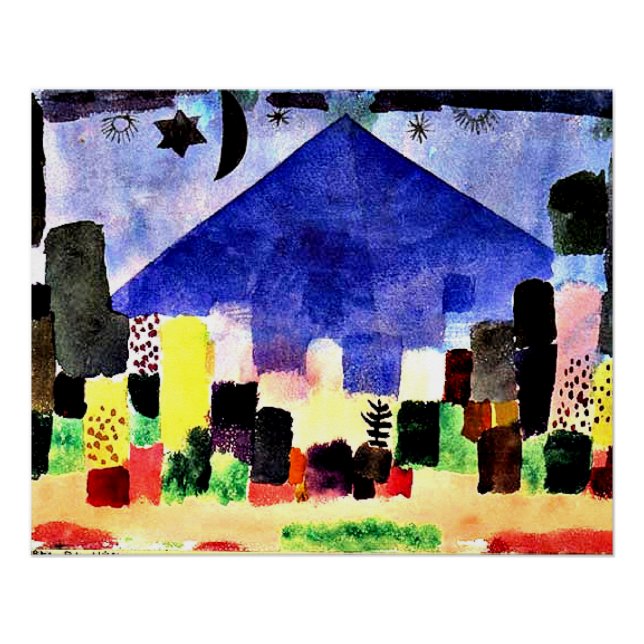 Klee - Mount Niesen Poster (Front)