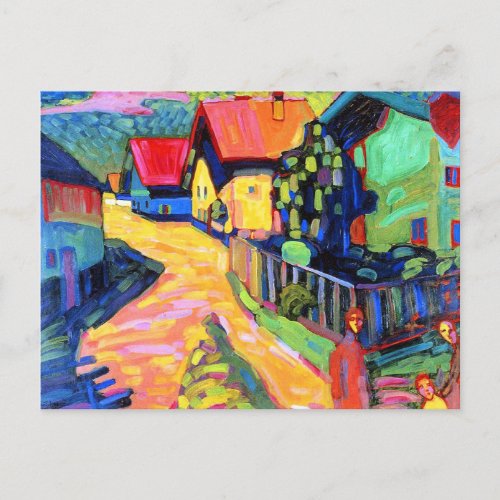 Klee _ Murnau Street with Women Postcard