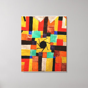 Klee - Musee Aix large Canvas Print