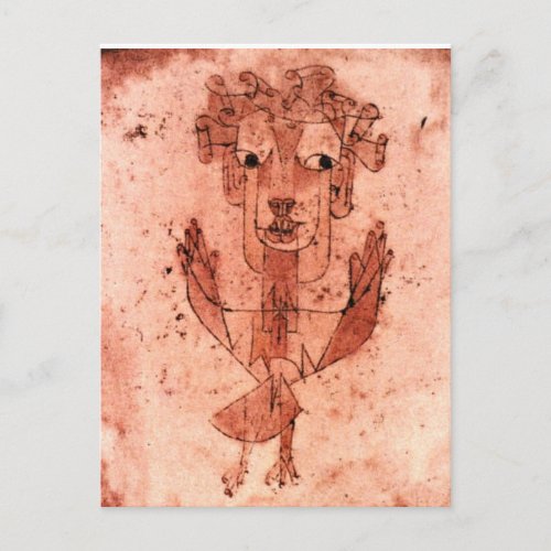 Klee _ New Angel Angelus Novus Postcard