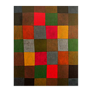 Klee - New Harmony Acrylic Print
