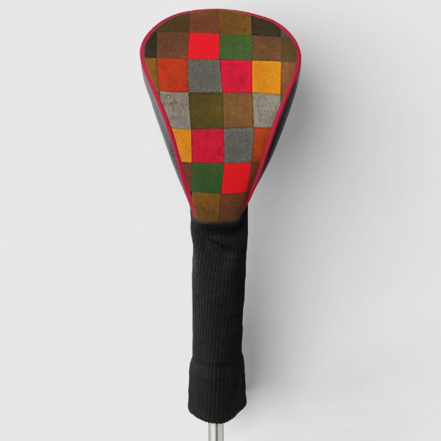 Klee - New Harmony, colorful geometric design Golf Head Cover (Front)