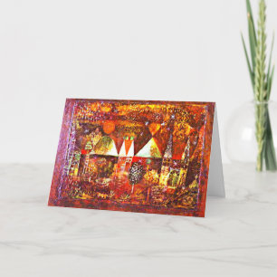 Klee - Nocturnal Festivity Card