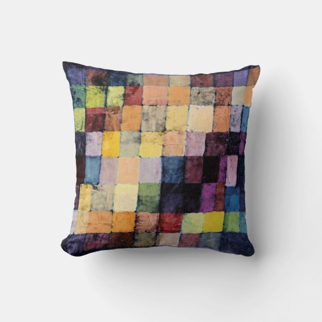 Klee - Old Sound Throw Pillow (Front)