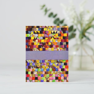 Klee - Once Emerged from the Gray of Night Postcard