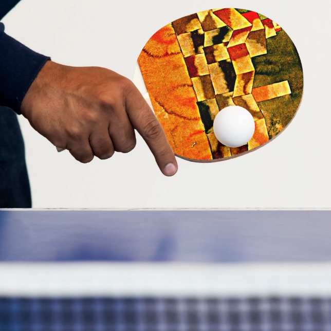 Klee - Oriental Architecture Ping Pong Paddle (Insitu)