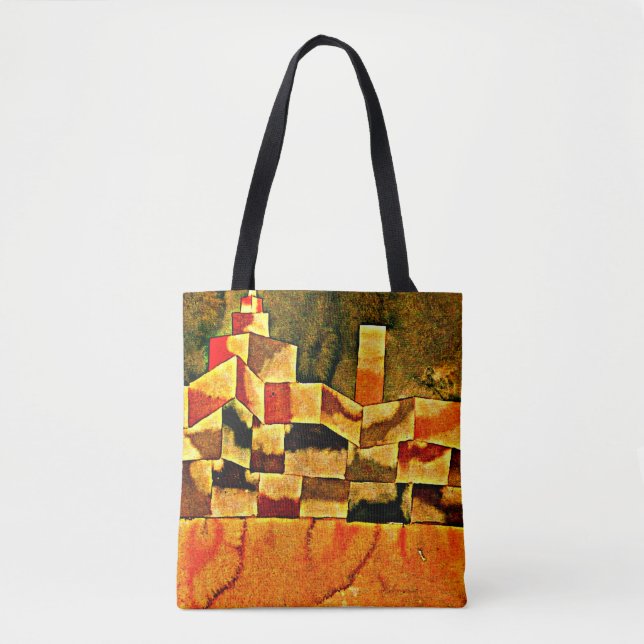 Klee - Oriental Architecture Tote Bag (Front)
