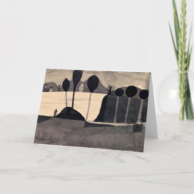 Klee - Park by the Lake Card (Front)