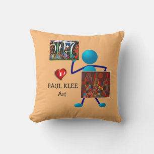 Klee - Paul Klee Art Throw Pillow