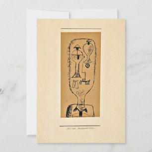 Klee - Physiognomic Riddle Card