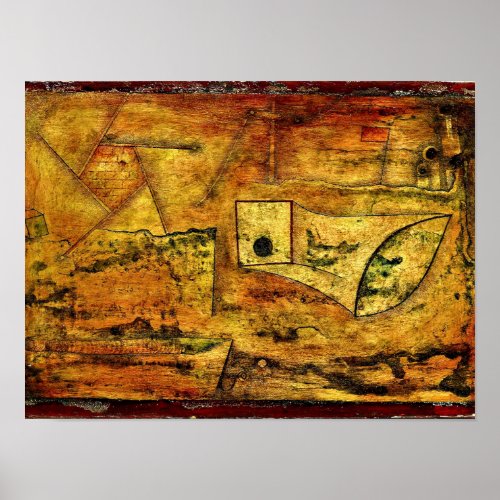 Klee _ Pictorial Still Life abstract art Poster