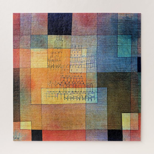 Klee - Polyphonic Architecture Jigsaw Puzzle (Vertical)