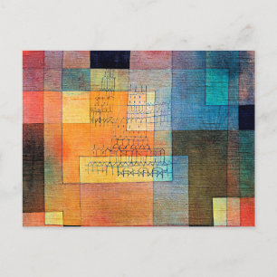 Klee - Polyphonic Architecture Postcard