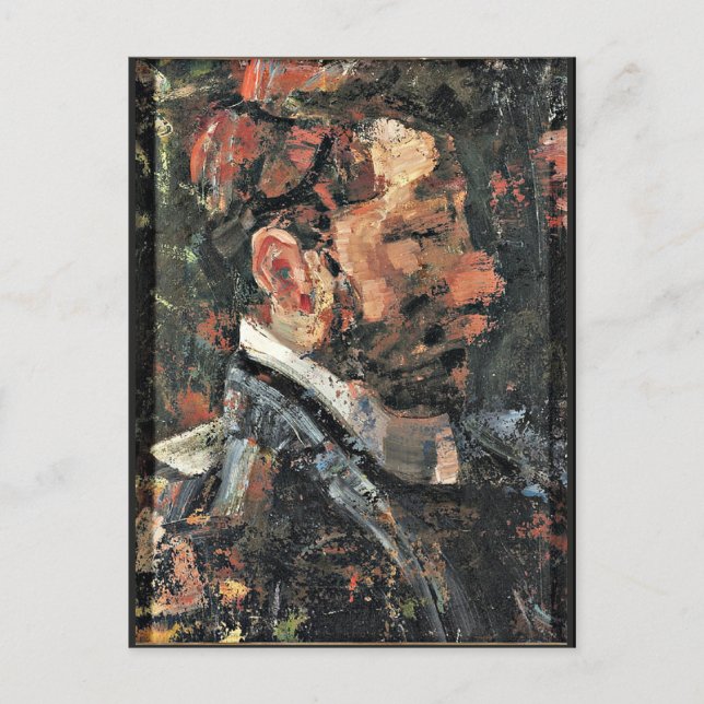 Klee - Portrait of a Man Postcard (Front)