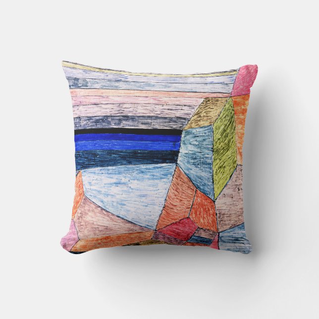 Klee - Promontorio Ph, Throw Pillow (Front)